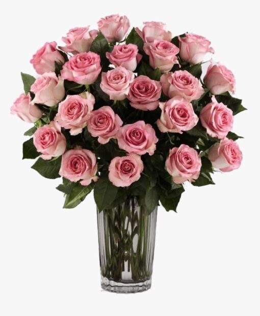 Τριαντάφυλλα ροζ 70cm