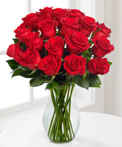 Τριαντάφυλλα Κόκκινα 70cm Λουλούδια βάζου Ανθοπωλείο Δραγατάκη