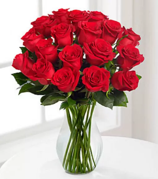 Τριαντάφυλλα Κόκκινα 70cm Λουλούδια βάζου Ανθοπωλείο Δραγατάκη