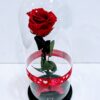 Forever Roses λευκό σε γυάλινη καμπάνα Forever Roses - Eternal Roses - Preserved Roses Ανθοπωλείο Δραγατάκη 5