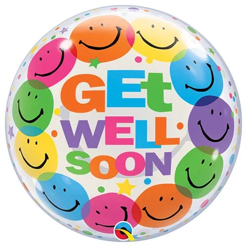 Μπαλόνι με ήλιο Get Well Soon 46cm Μπαλόνι με ήλιο Get Well Soon 46cm