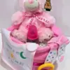 Μωρότουρτα (Diapercake) ροζ 3