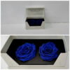 Forever Roses Navy Blue σε γυάλινη καμπάνα Forever Roses - Eternal Roses - Preserved Roses Ανθοπωλείο Δραγατάκη 2