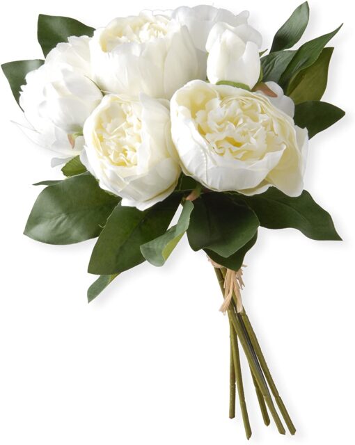 Παιώνιες λευκές Λουλούδια βάζου Ανθοπωλείο Δραγατάκη