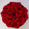 Μπουκέτο με 15 κόκκινα τριαντάφυλλα