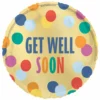 Μπαλόνι Foil 46cm Get Well Soon Rainbow με Ήλιο – Πολύχρωμο Μπαλόνι Περαστικά 3 baloni-foil-get-well-soon-marousi